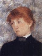 Portrait of A Woman Fernand Khnopff